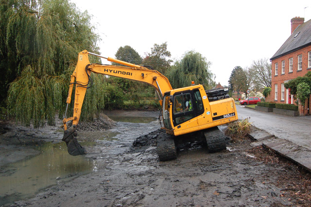 How to Dredge a Pond